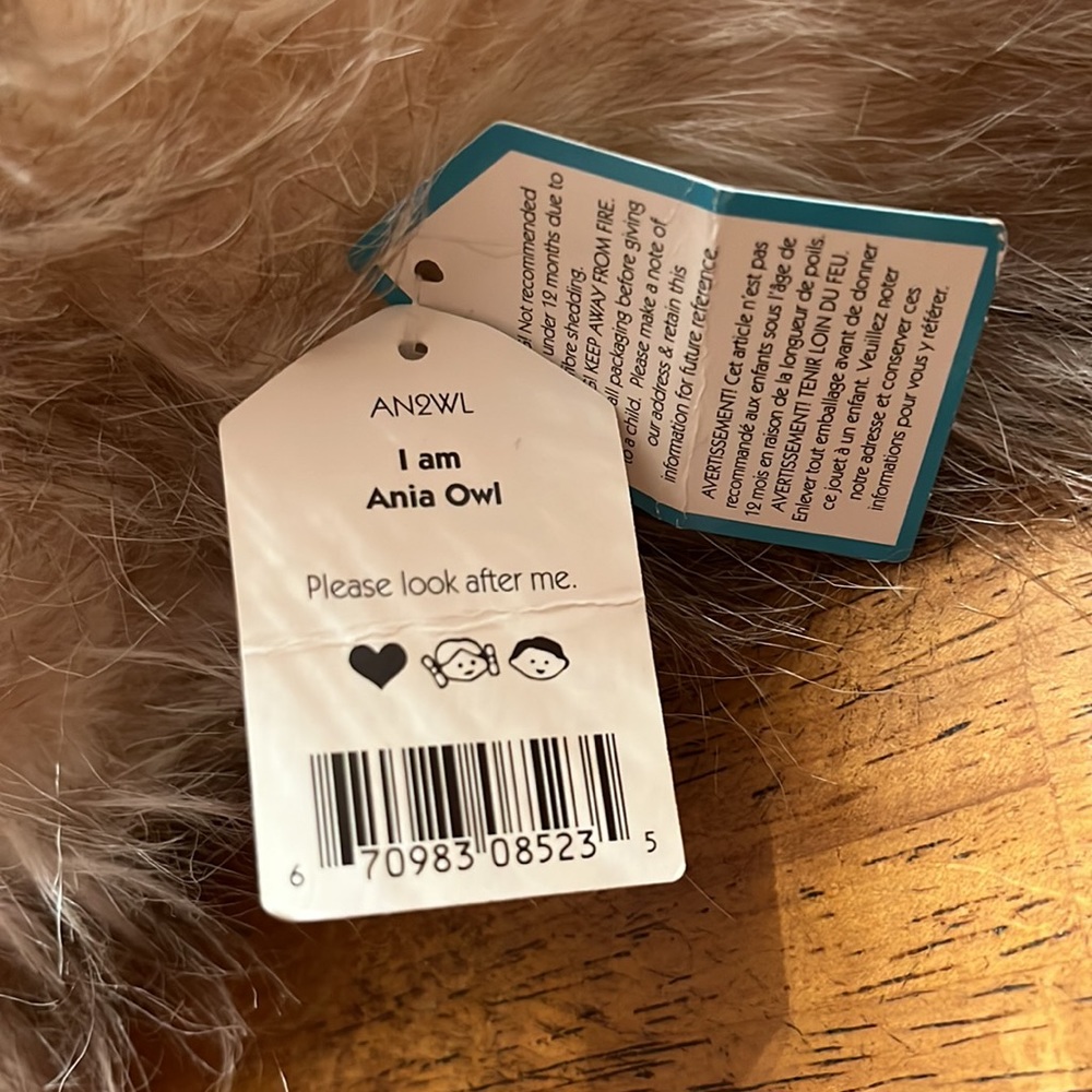 Vintage Jellycat โI am Ania Owl โ plush owl stuffed animal - Picture 11 of 13